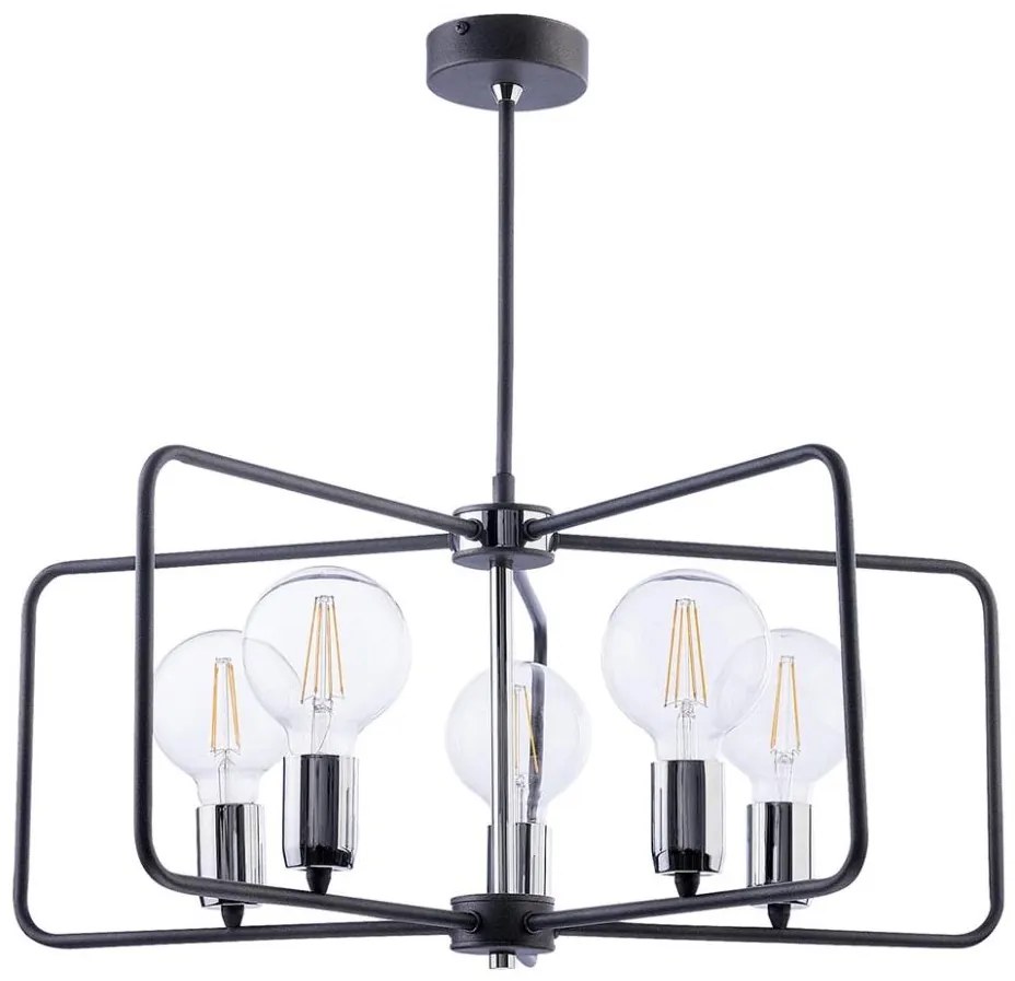 Jupiter 1694 - Lampadario a sospensione con supporto rigido CORDOBA 5xE27/60W/230V