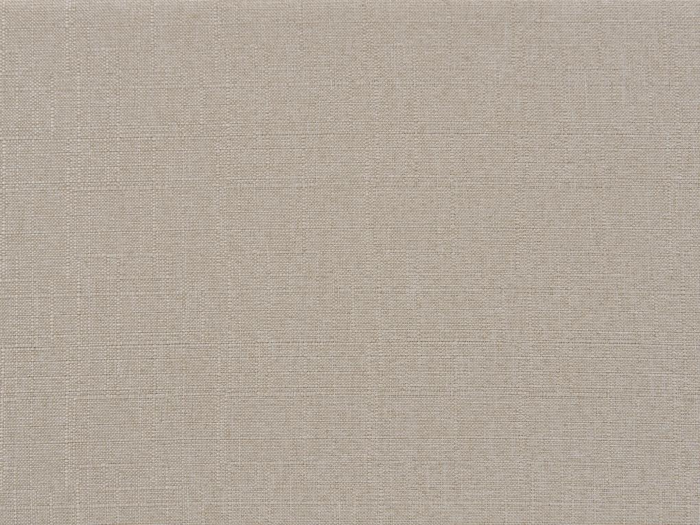 Letto in tessuto beige con contenitore 90 x 200 cm DINAN Beliani