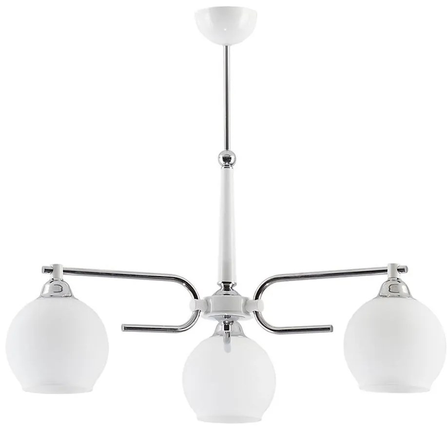 Jupiter 1398 - AX 3 B - Lampadario a sospensione con supporto rigido AXEL 3xE27/60W/230V