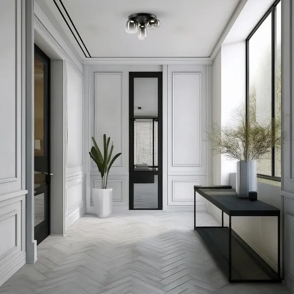 Plafoniera LED VASO LED/12W/230V diametro 42 cm nero/fumé