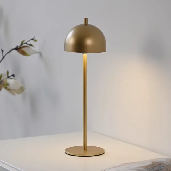 Schöner Wohnen 19244-12 - Lampada da tavolo dimmerabile a LED BELLIS LED/2,5W/5V IP54, oro