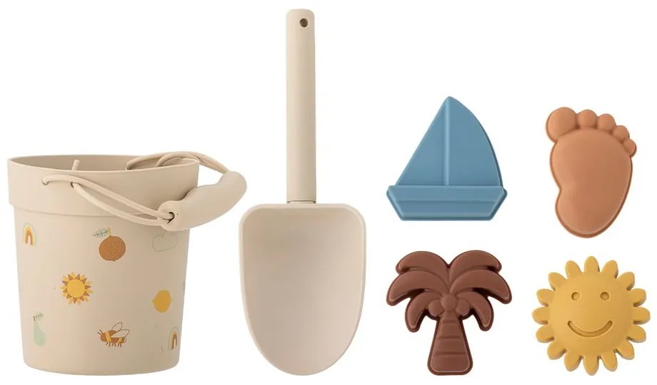 Set con paletta secchiello e formine per sabbia Agnes - Bloomingville Mini