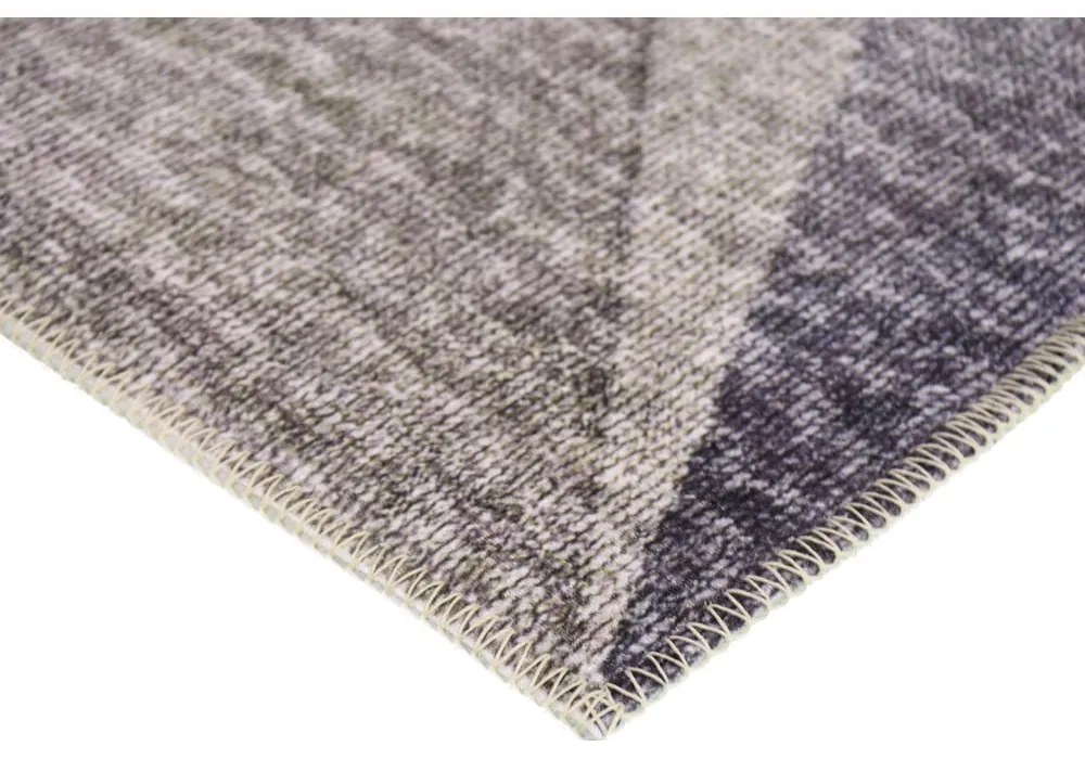 Tappeto lavabile blu-grigio chiaro 80x150 cm - Vitaus