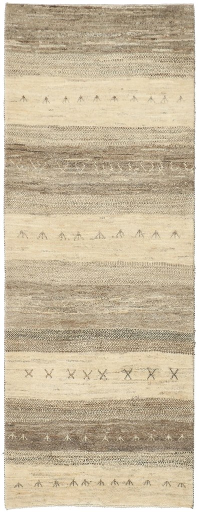 Gabbeh Tappeto persiano 210x80 (Iran) Annodato A Mano