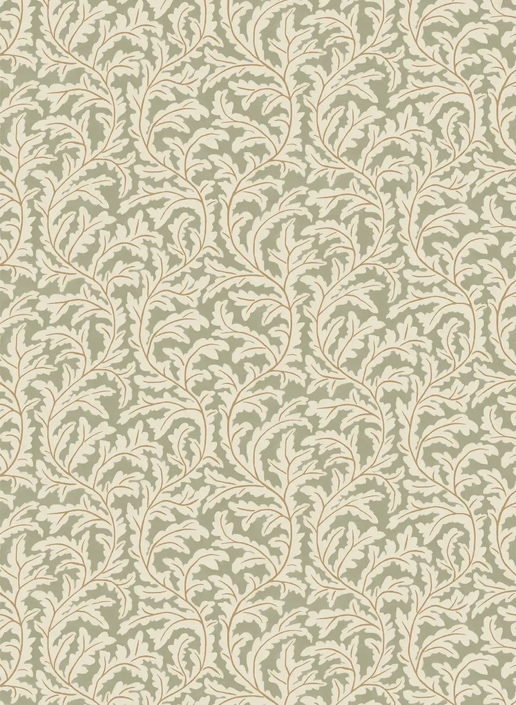 Josephine Munsey Carta da parati Frond Ogee - Sage