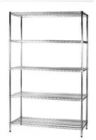 Archimede scaffale metallico scaffale 5 ripiani cm 61 x 121 x h. 200 cucina bagno garage cabina armadio