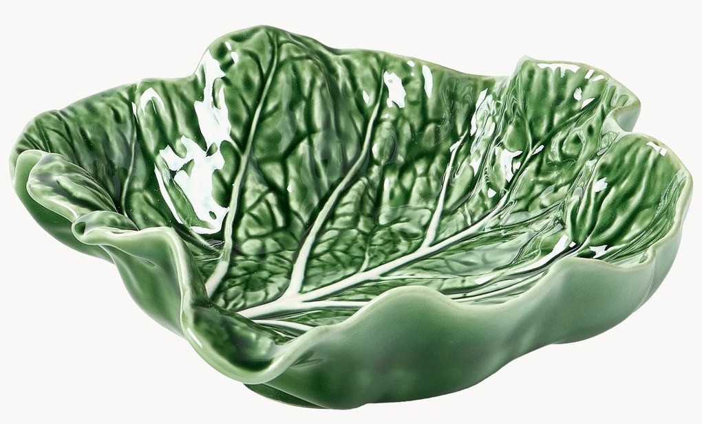 Piatto da portata dipinto a mano Cabbage