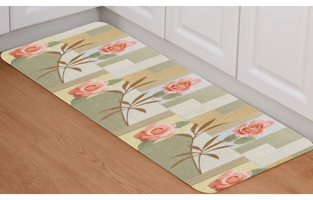Runner lavabile 58x240 cm Blooming Garden - Oyo Concept