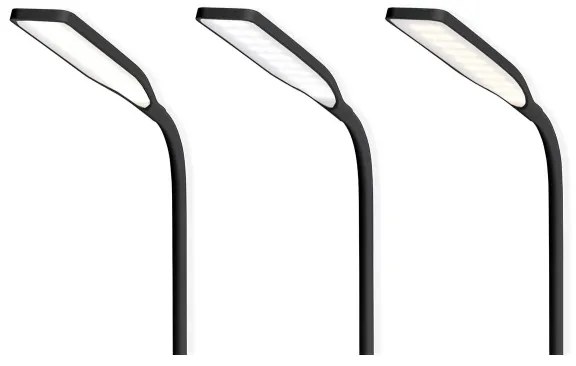 Nedis LTLGQ4M2BK - Lampada dimmerabile con ricarica wireless Qi LED/5,5W/230V 2700-6500K