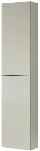 Colonna per mobile bagno Pixel 2 ante P 27 x L 30 x H 160 cm laccato opaco grigio pastello