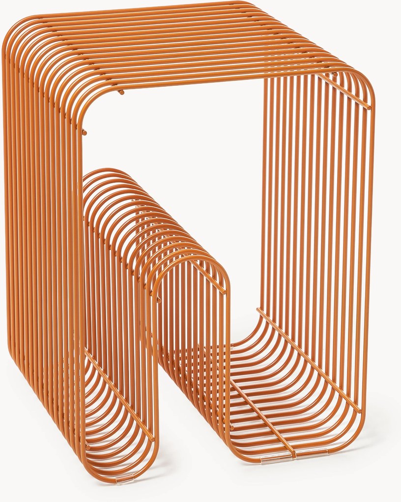 Sgabello in metallo Curva