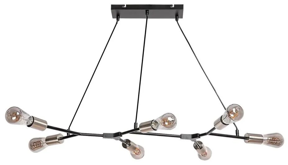 Rabalux 72027 - Lampadario a sospensione BRANWEN 7xE27/25W/230V