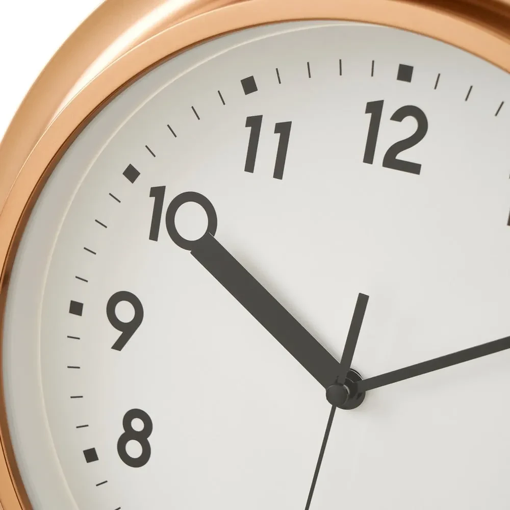 Orologio Da Parete Horclas Alba – Neutro, Diametro 25 Cm, Design Minimal, Funziona A Batteria