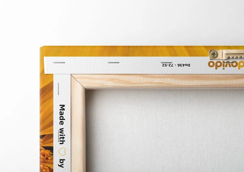 Stampa su tela – Girasole giallo