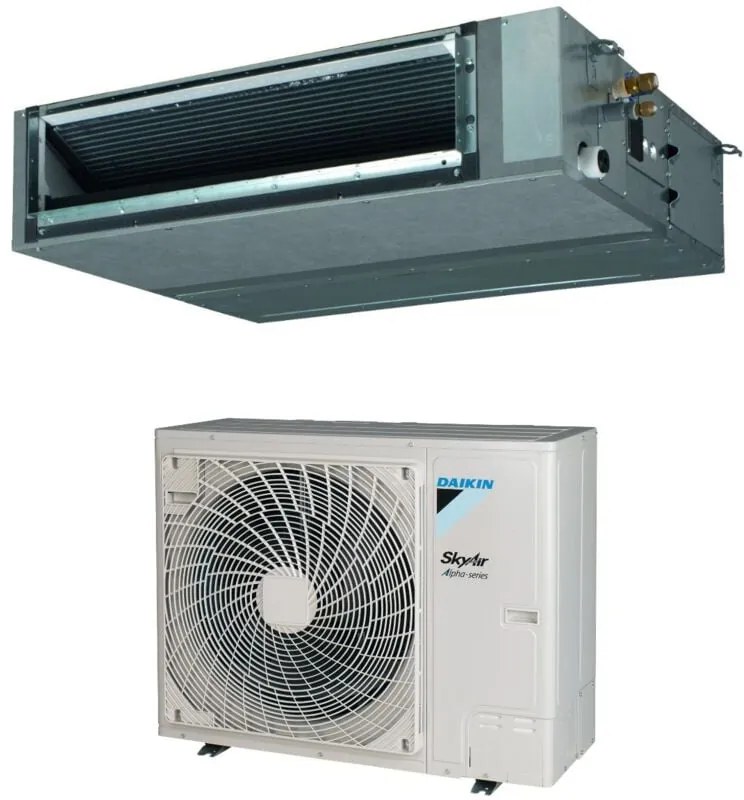 Climatizzatore Condizionatore Daikin Bluevolution Canalizzato Media Prevalenza 36000 Btu FBA100A + RZAG100NY1 Trifase R-32 Wi-Fi Optional