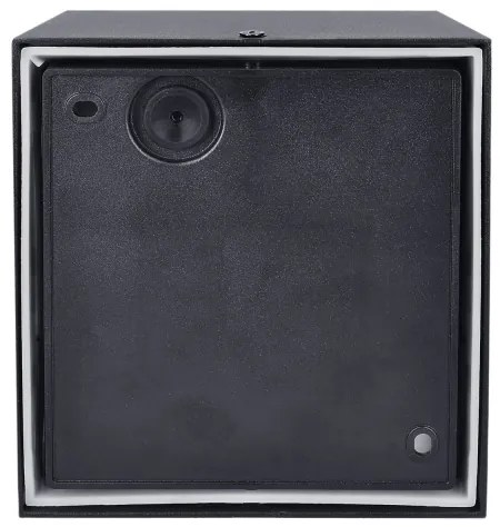 Brilagi-LED Lampada da parete esterna con sensore TERNI LED/12W/230V nera IP44