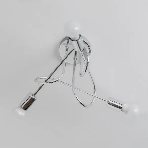 Plafoniera OXFORD 3xE27/15W/230V cromo lucido