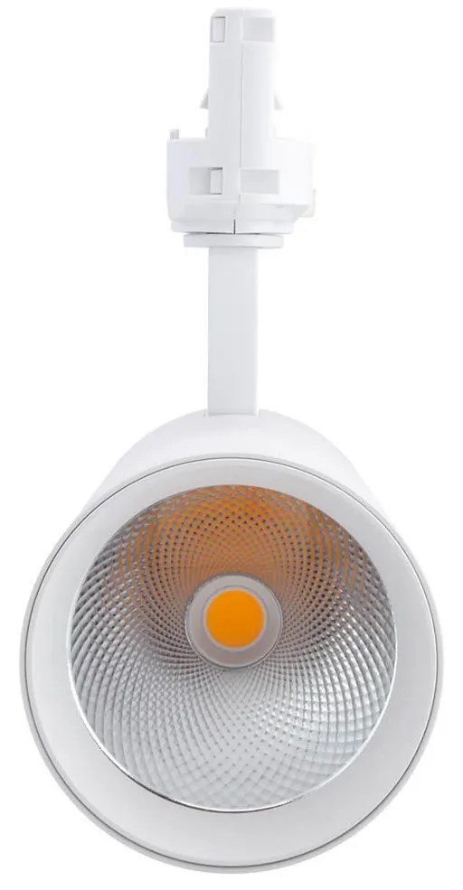 Faro LED 42W per Binario Trifase 38° + 60° Bianco PHILIPS Xitanium CRI92 Colore Bianco Caldo 2.700K