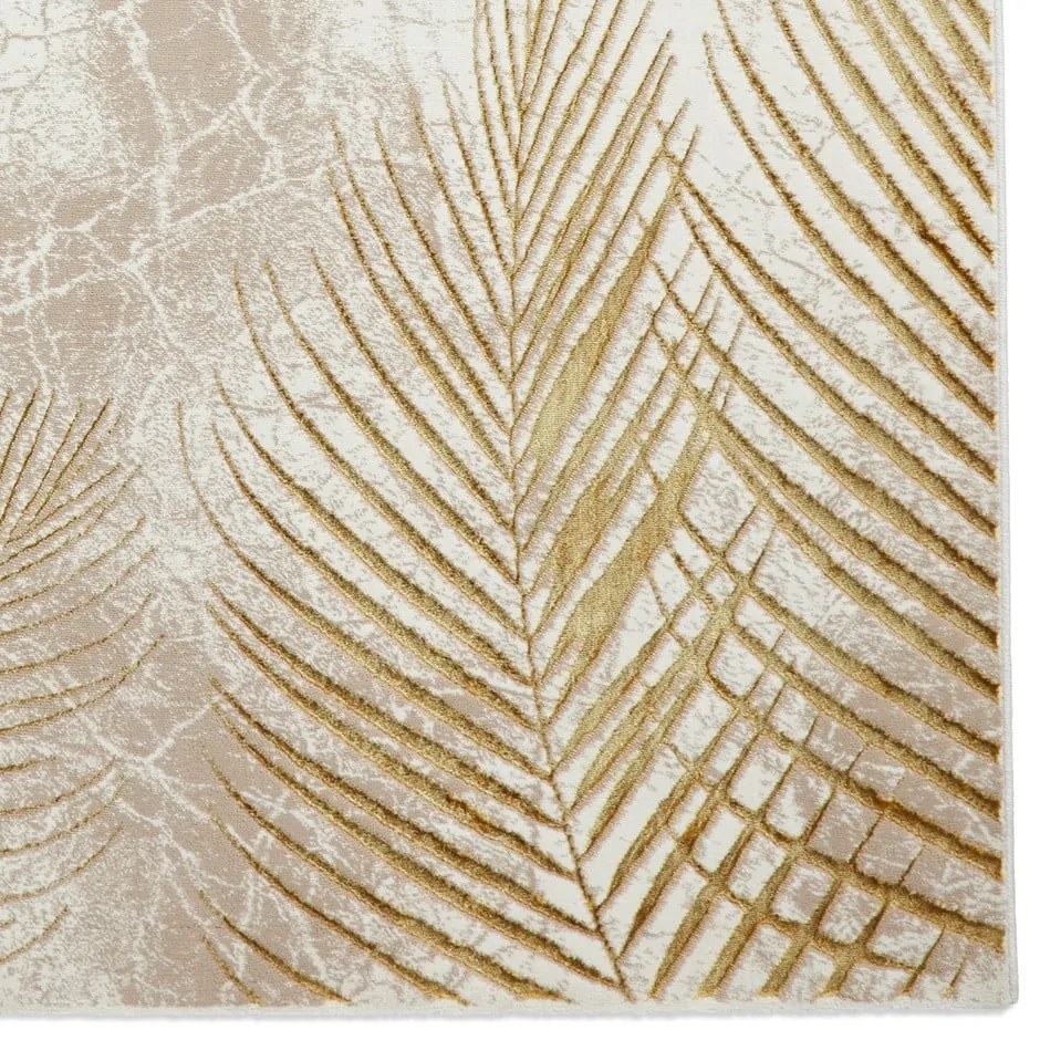 Tappeto beige/oro 170x120 cm Creation - Think Rugs