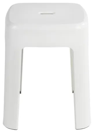 WENKO 22160100 - Sgabello ALASKA 37x45,5 cm, bianco