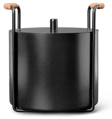 ferm LIVING - Port Kindling & Ash Bucket Nero ferm LIVING