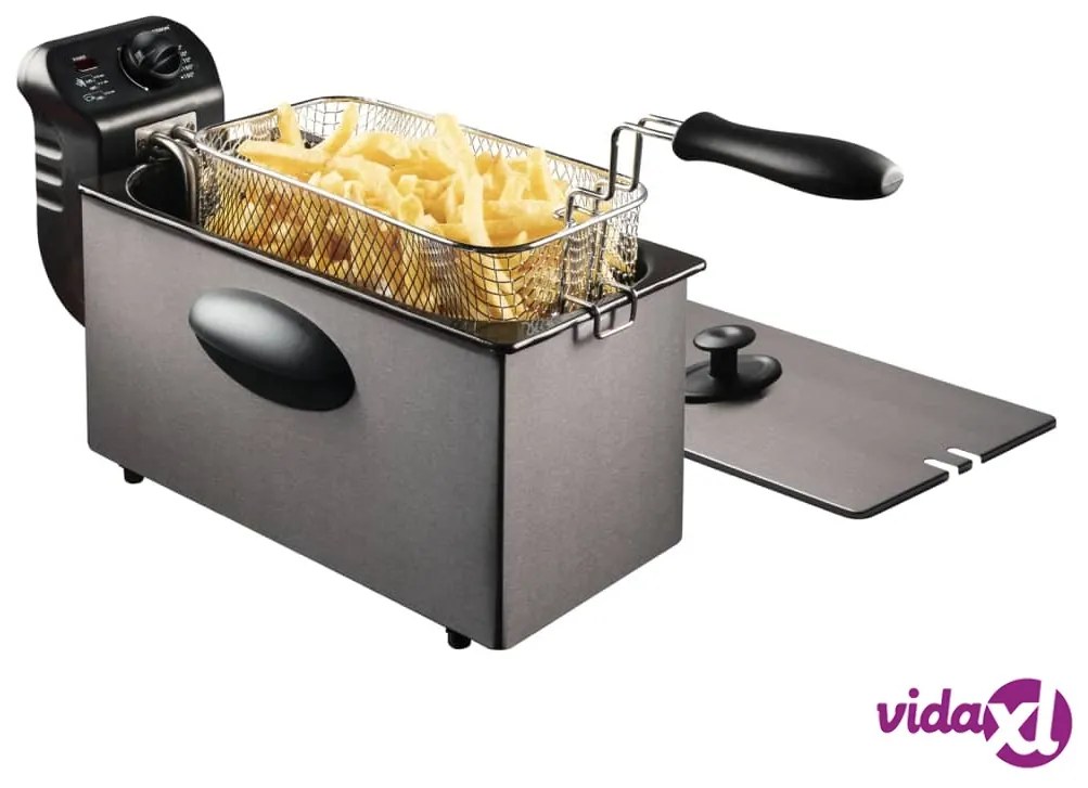 Bestron Friggitrice a Zone Fredde AF357A 3,5 L 2000 W Antracite