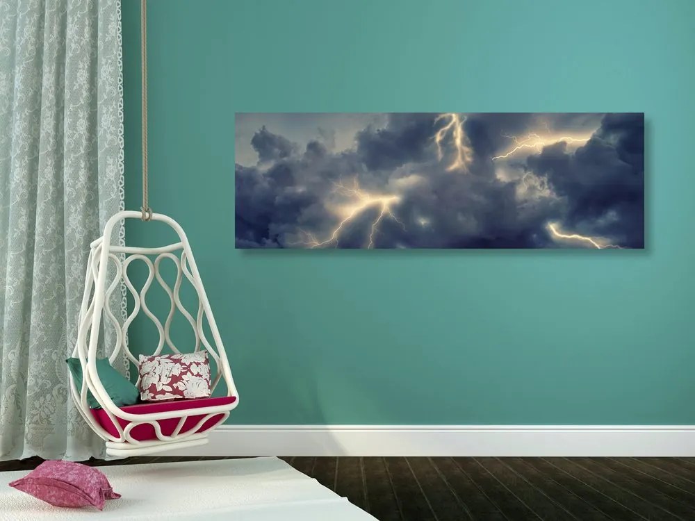 Quadro su tela – Fulmini