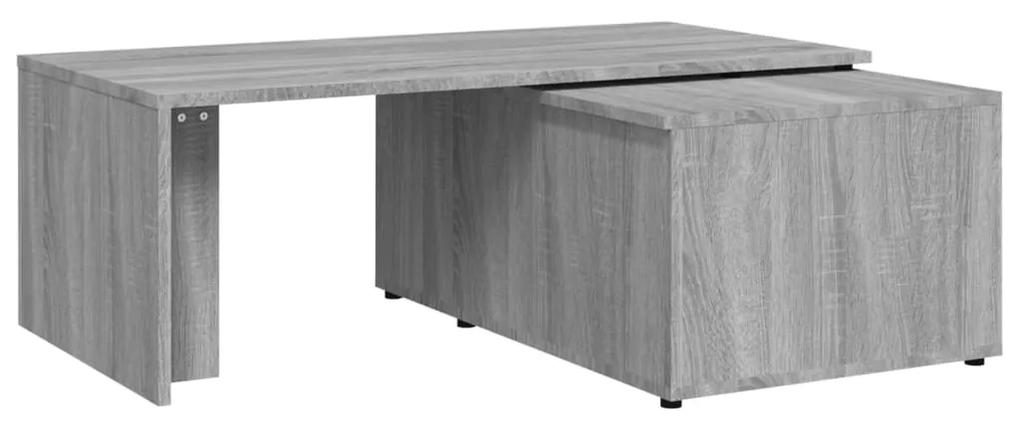Tavolino da Salotto Grigio Sonoma 150x50x35cm Legno Multistrato