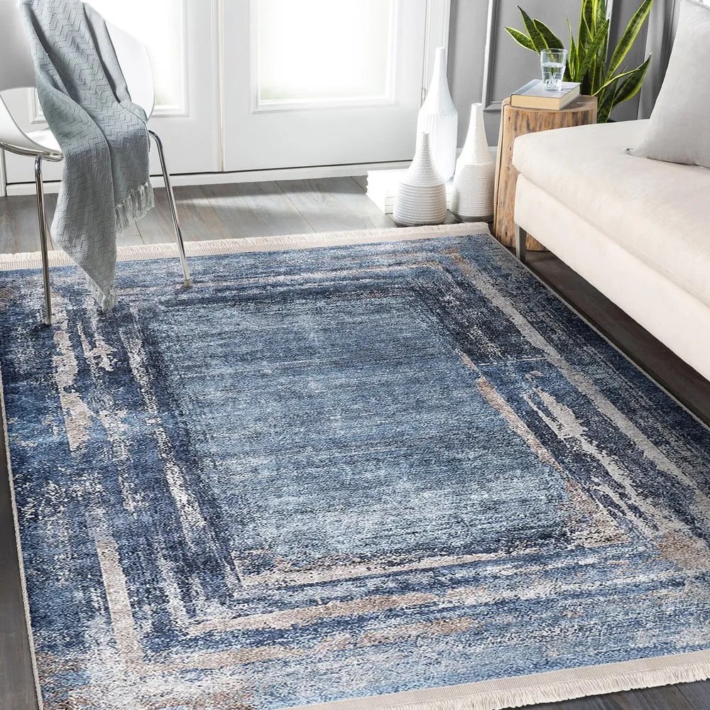 Tappeto blu 80x150 cm - Mila Home