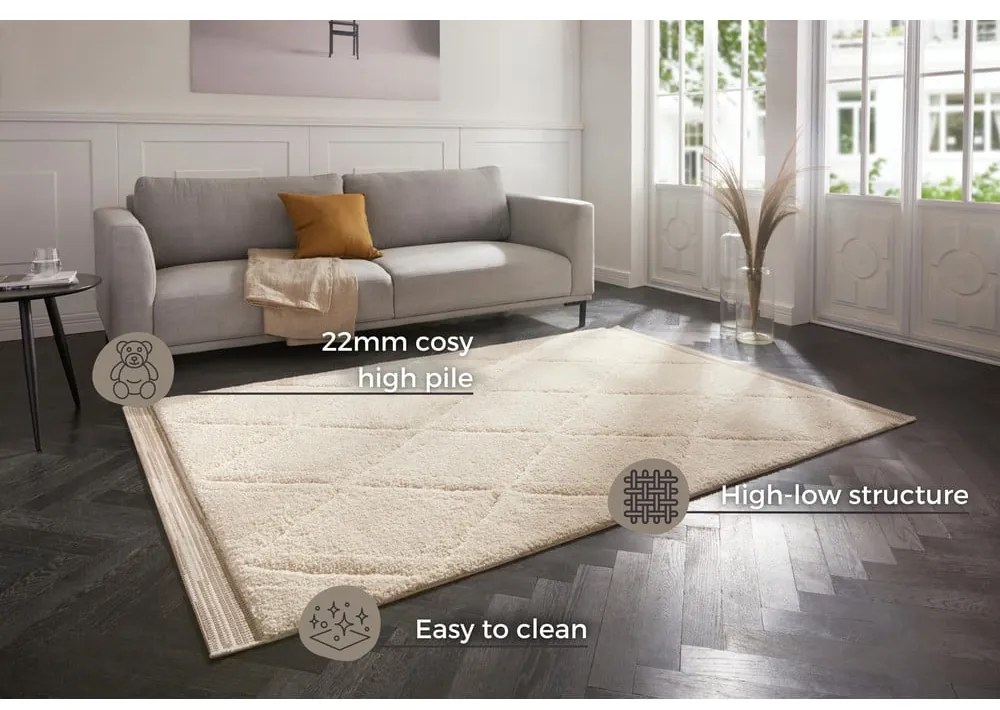 Tappeto beige , 120 x 170 cm Norwalk Colin - Mint Rugs