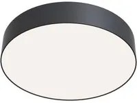 Plafoniera Moderna Zon Alluminio Nero Led 35W