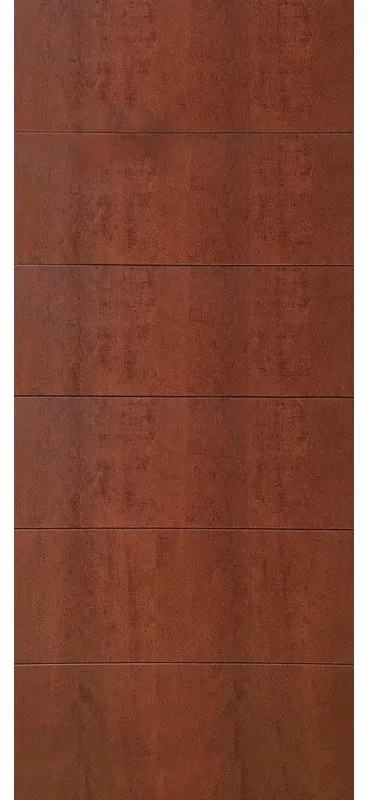 Pannello per porta d'ingresso Easy Marina impiallacciato prodotto senza rivestimento noce L 91  x H 209.5 cm, Sp 8 mm