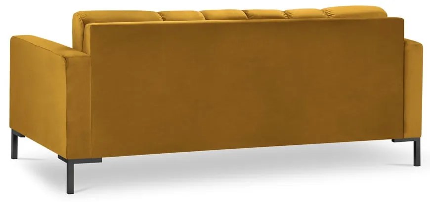 Divano in velluto giallo Bali - Cosmopolitan Design