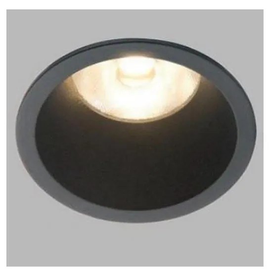LED2 - Lampada LED da incasso da bagno RAY LED/10W/230V nero IP44