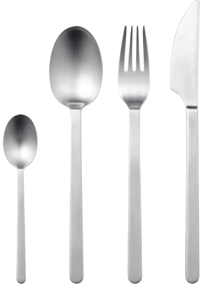 Posate argentate in acciaio inox 16 pz Norm – Gense