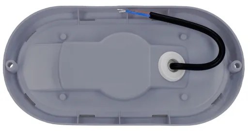 Solight WO744-G- Applique a LED da esterno LED/13W/230V 4000K IP54 grigio ovale