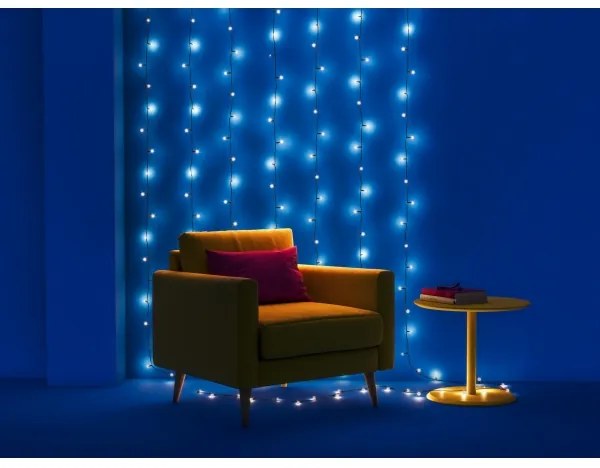 WiZ - Catena LED RGBW dimmerabile per esterni 160xLED 20m IP44 2700-5000K Wi-Fi