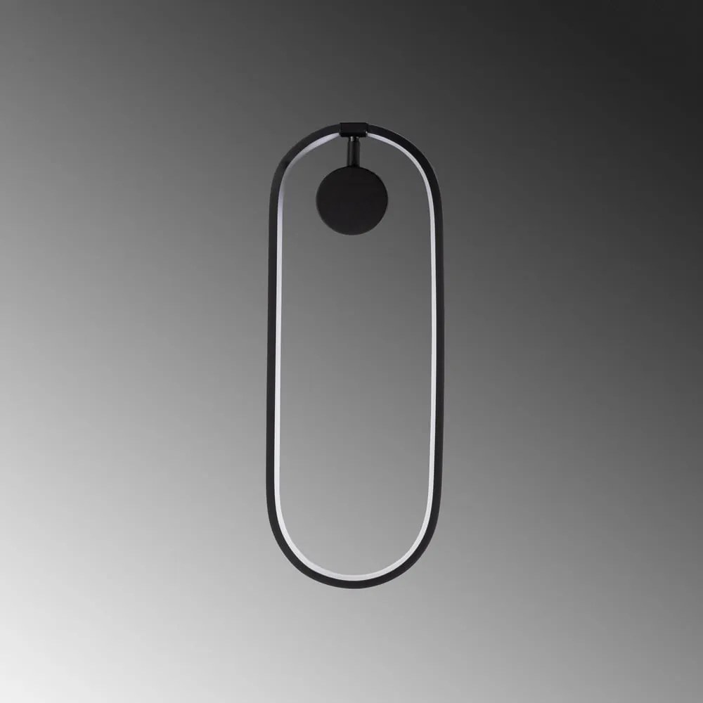 Lampada da parete a LED nera Can - Opviq lights