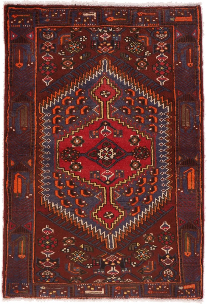 Hamedan Tappeto persiano 110 x 150 (Iran) Annodato A Mano