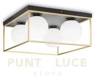 Lampada da soffitto lingotto pl4