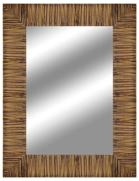 Specchio SUGHERO rettangolare in legno rovere 118 x 88 cm