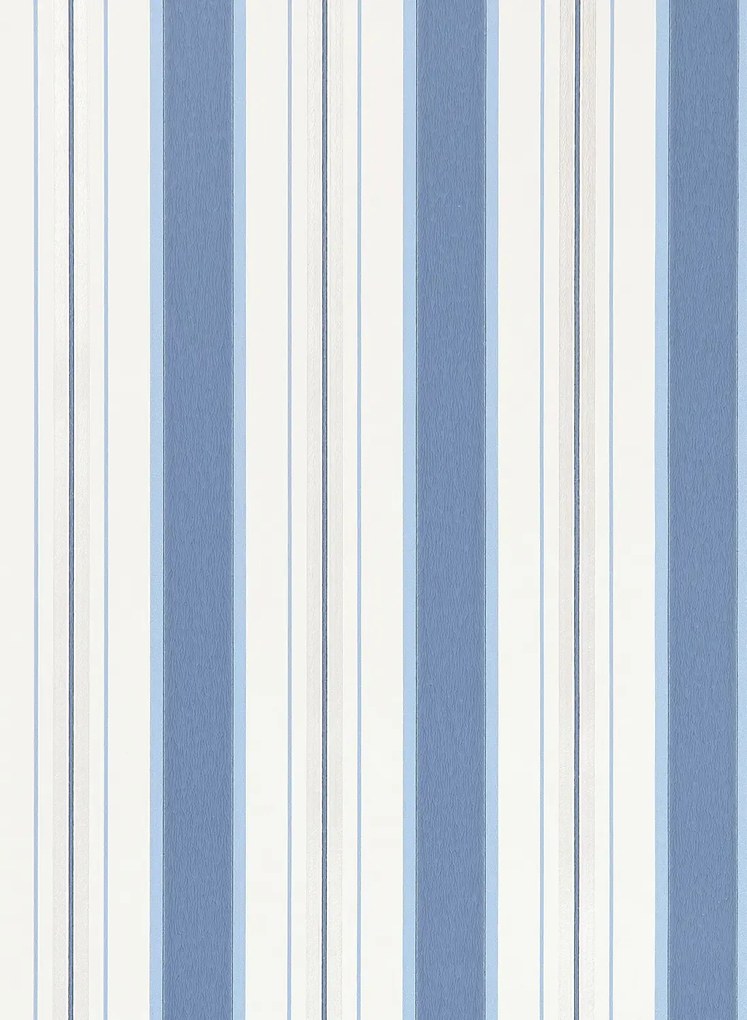 Osborne & Little Tapete Peruzzi Stripe - Indigo
