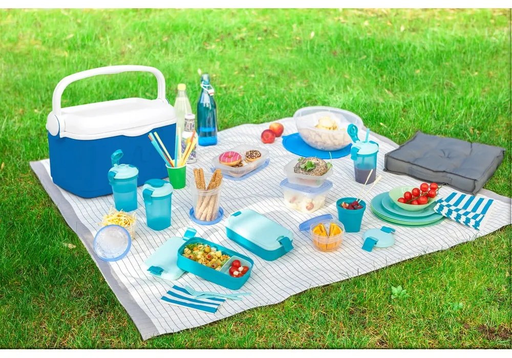 Scatola per snack con posate Lunch &amp; Go - Curver