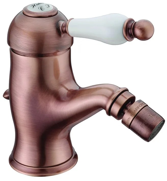 Rubinetto per bidet OXFORD HUBER rame spazzolato satinato