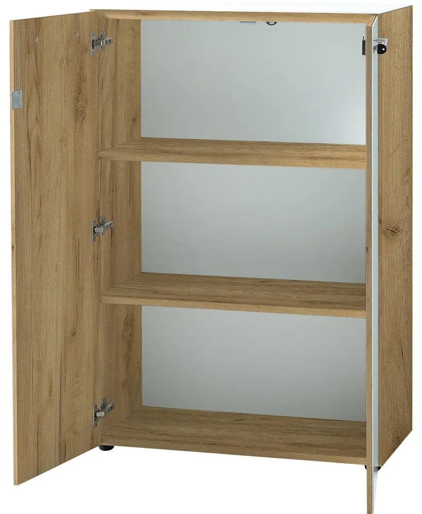 Armadio bianco naturale in rovere 80x120 cm Monteria - Germania