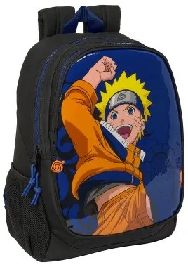 Zaino Scuola Naruto Ninja Azzurro Nero 32 x 44 x 16 cm