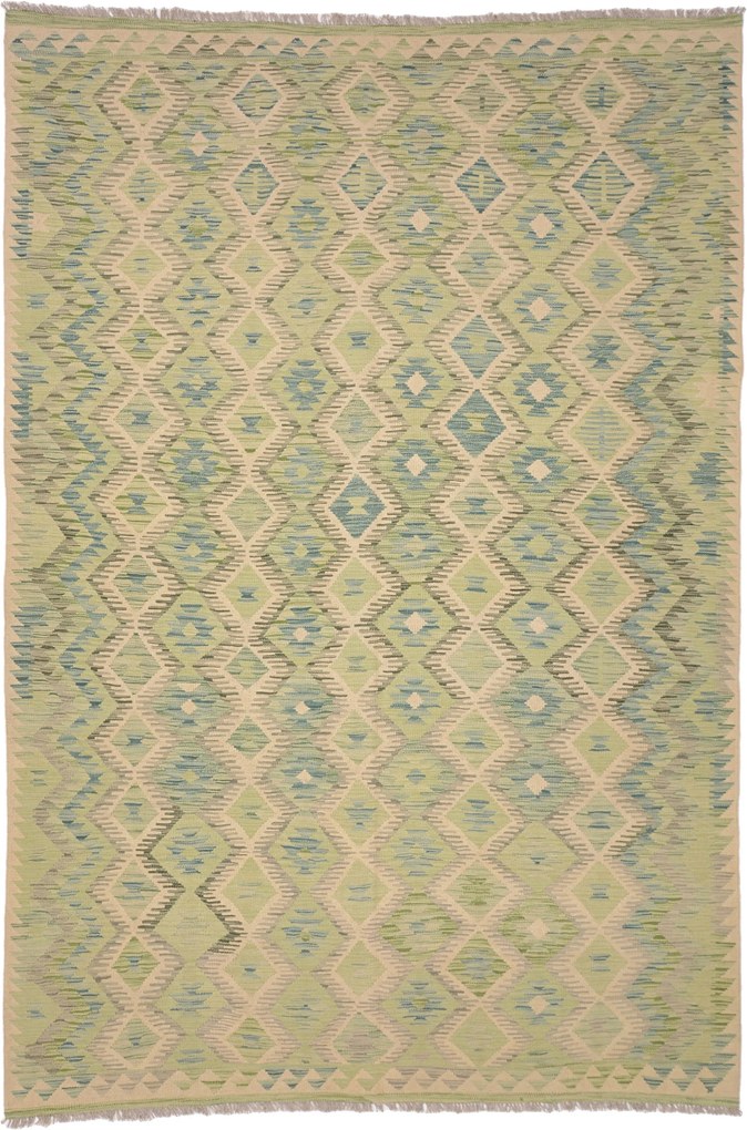 Kilim Tappeto 300x210 (Afghanistan) Tessuto A Mano