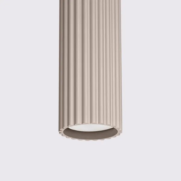 Brilagi - Lampada a sospensione LED su cavo CRESTO 1xGU10/10W/230V taupe