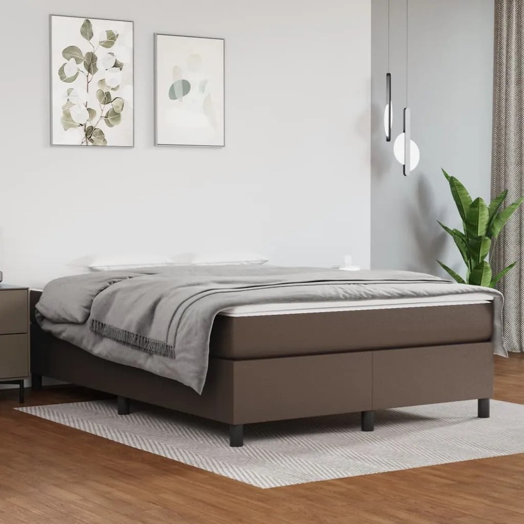 Giroletto Marrone 140x190 Cm İn Similpelle /