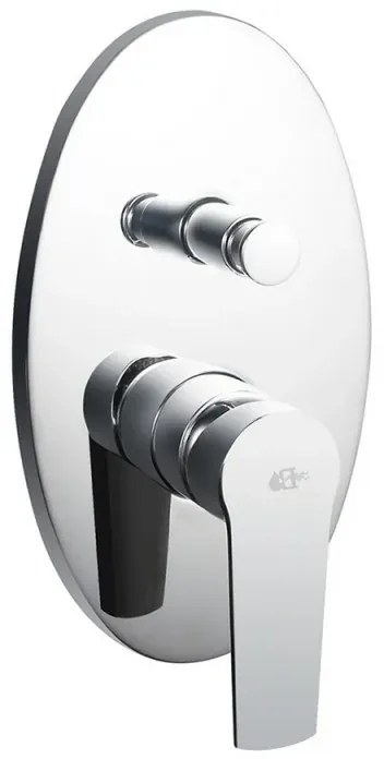 Set miscelatori lavabo alto bidet e doccia incasso con deviatore Juliette